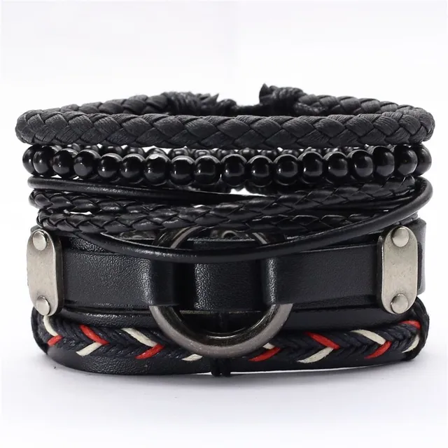 Leather bracelets JING JANG