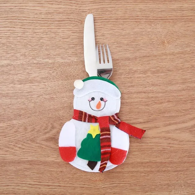 Christmas cutlery case 32