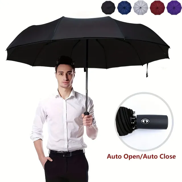 Automatikus összecsukható esernyő - szélálló