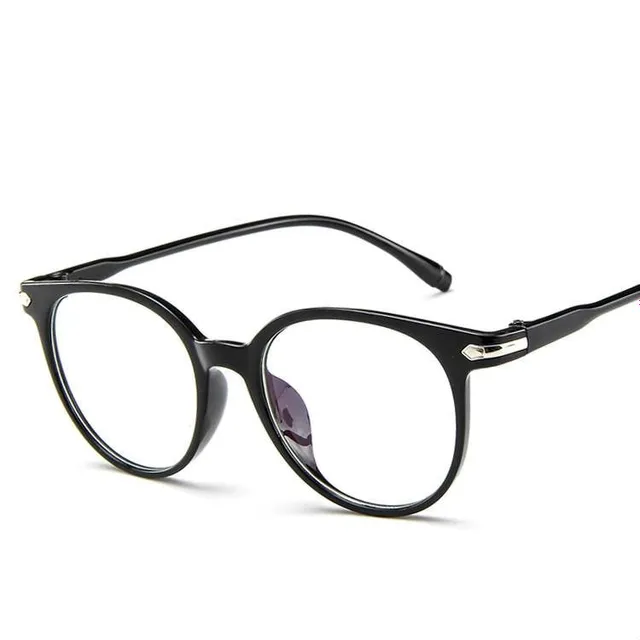 Non-dioptric ladies fashion glasses