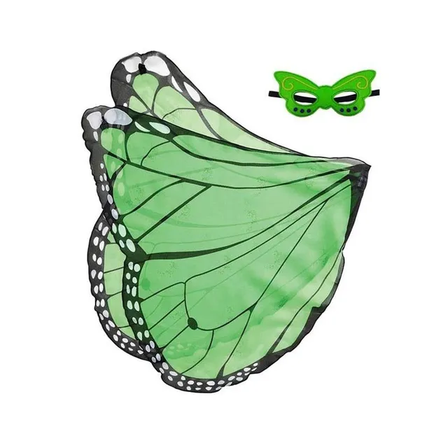 Dětská víla motýlí křídla a masky