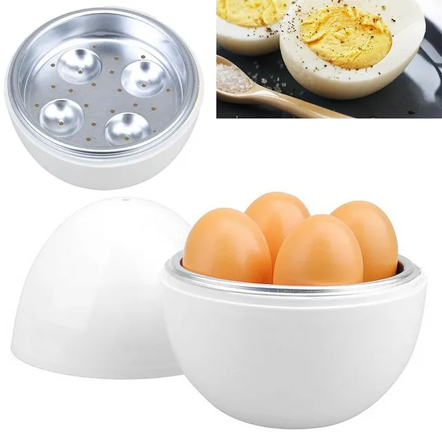 Fierbător de ouă în cuptorul cu microunde
