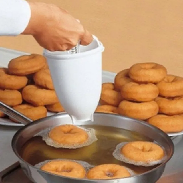 Homemade donut maker