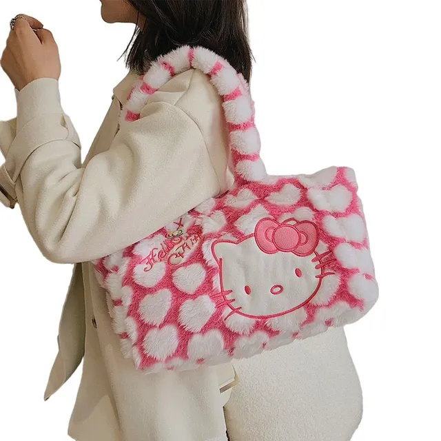 Cute plush soft handbag - various patterns