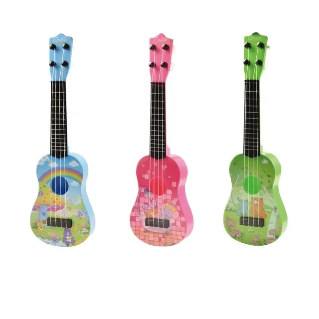 Ukulele pentru copii drăguțe - 6 modele