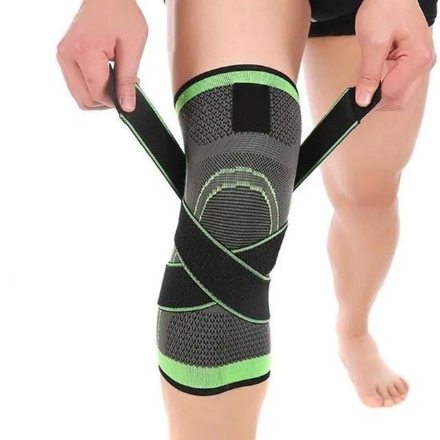 Tightening knee bandage