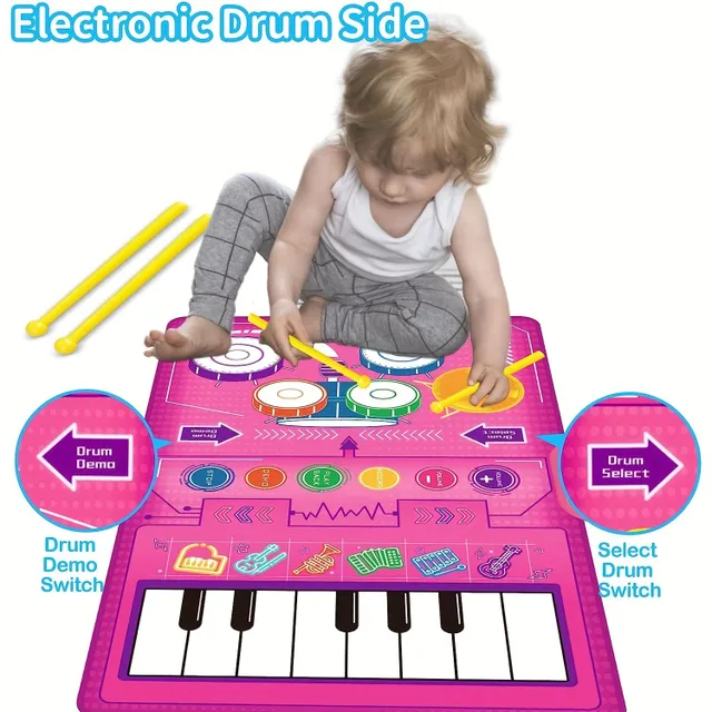 Detské multifunkčné hudobné klávesnice pre batoľatá