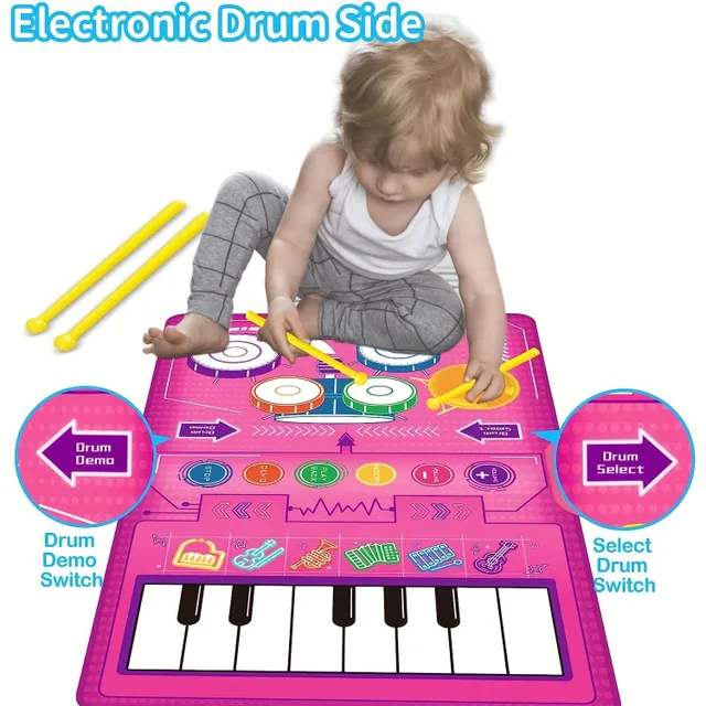 Children's Multifunctional Music Keyboard for Toddlers