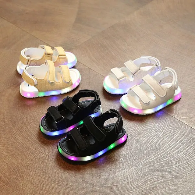 Children's luminous sandals