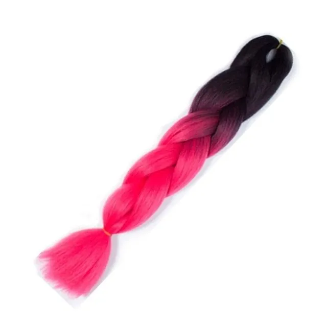 Canecal multicolor braids 60 cm