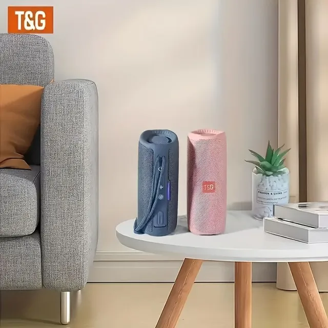 Portable wireless speaker T g365 with LED lighting - For an intense listening experience