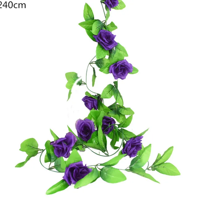 Decorative artificial climbing plants