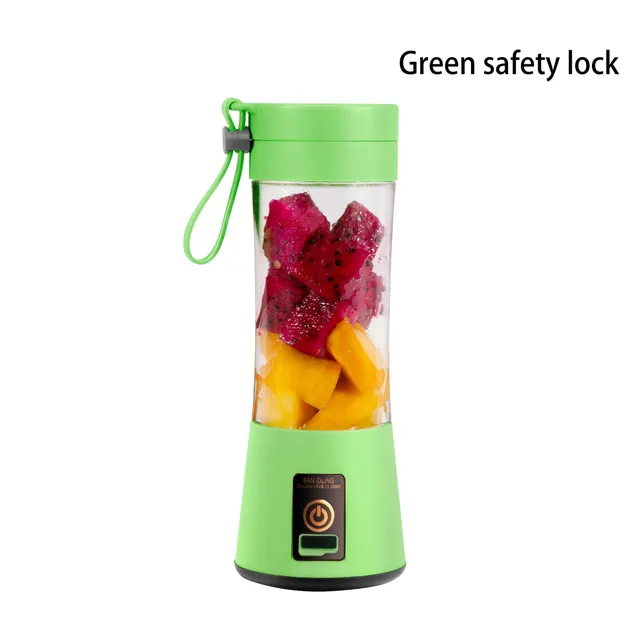 Premium electric USB blender for travel - pocket mixer for protein drinks and smoothie