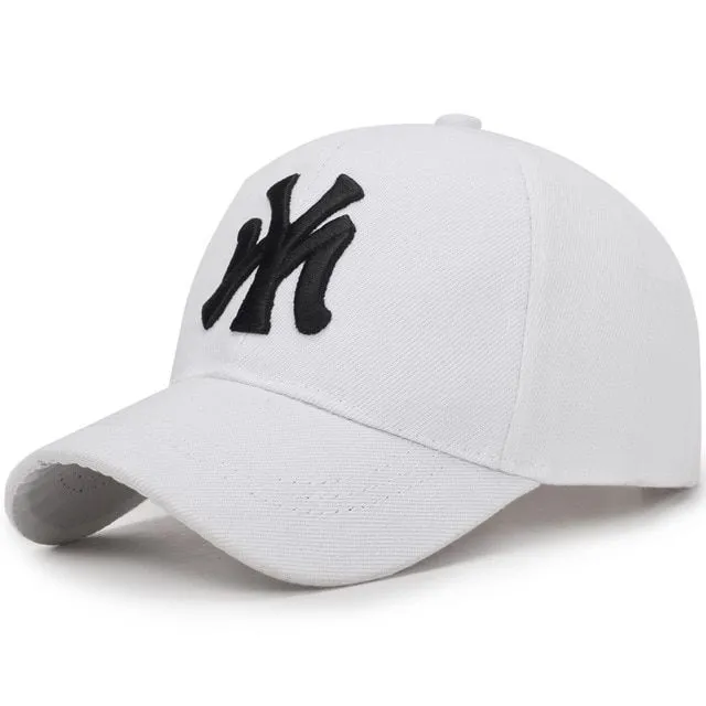 Unisex modern cap with NY patch