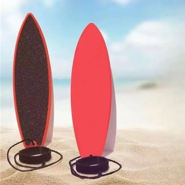 Štýlová mini surfovacia doska so šnúrkou proti strate