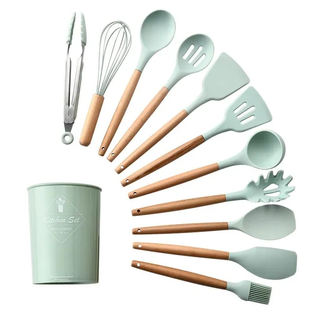 Ustensiles de cuisine en silicone mix SPOONTONGS