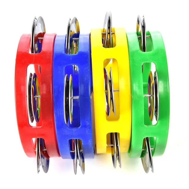 Coloured tambourine