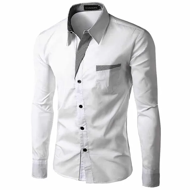 Chemise slim-fit pour homme Elegance