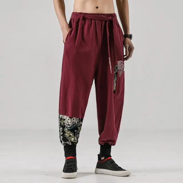 Men's vintage harem pants Lamar