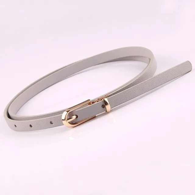 Ladies narrow elegant belt