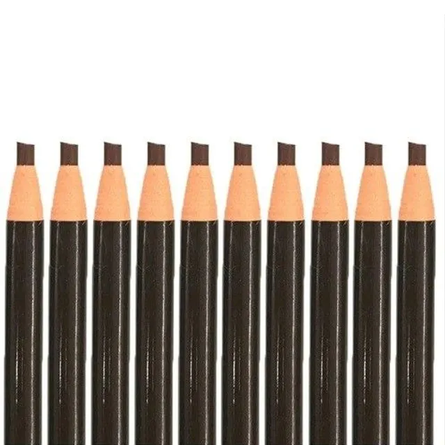 Professional eyebrow pencil - 10 pcs