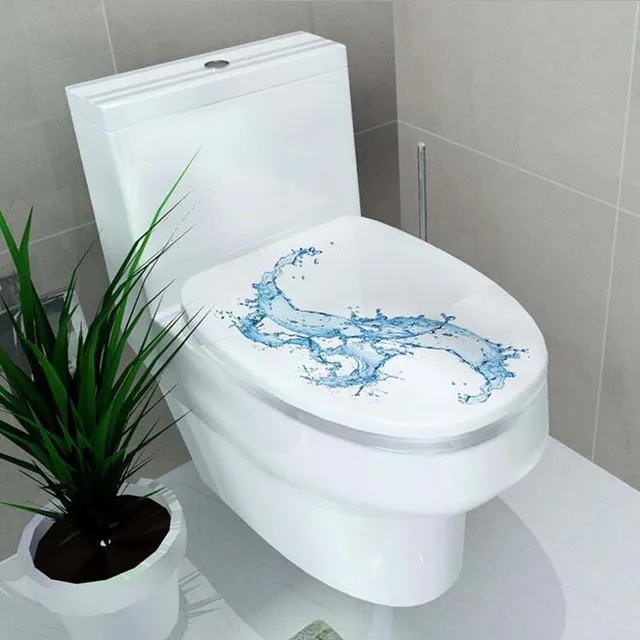 3D Sticker for toilet