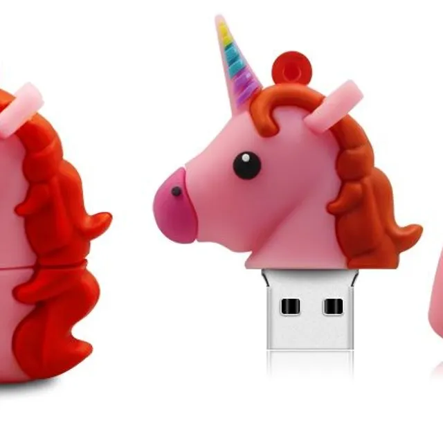 Clé USB Licorne - 4 Go - 128 Go