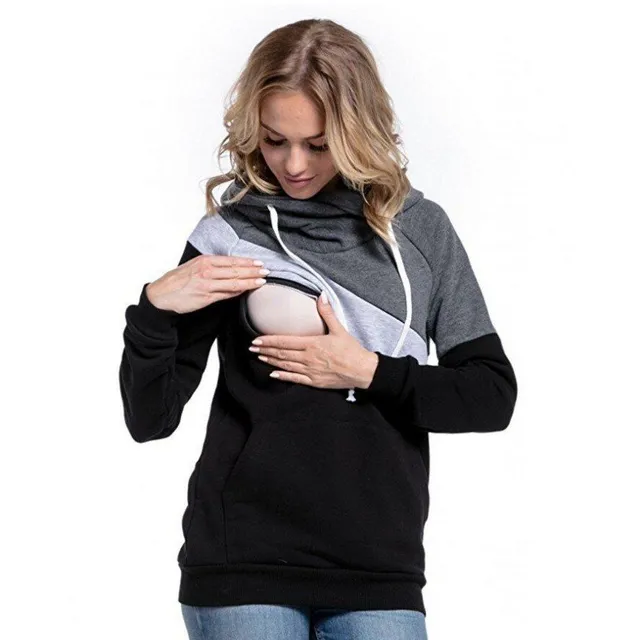 Women's modern maternity sweatshirt Lesley