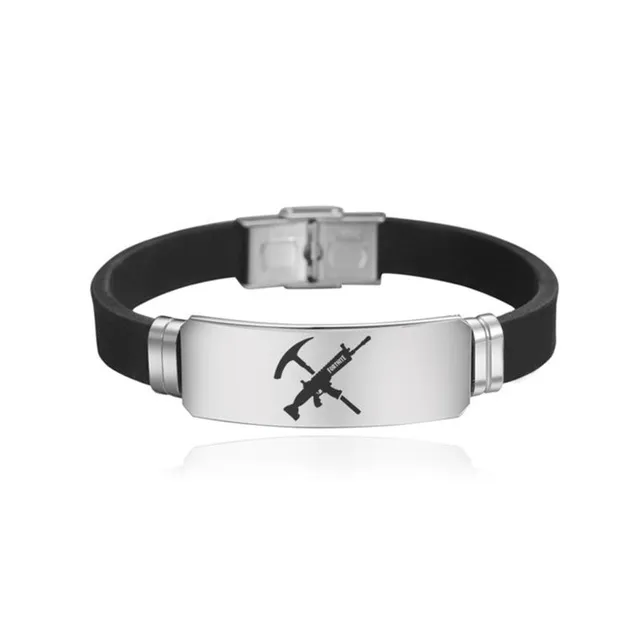 Adjustable silicone unisex Fortnite bracelet D
