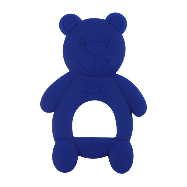 Silicone biting teddy bear