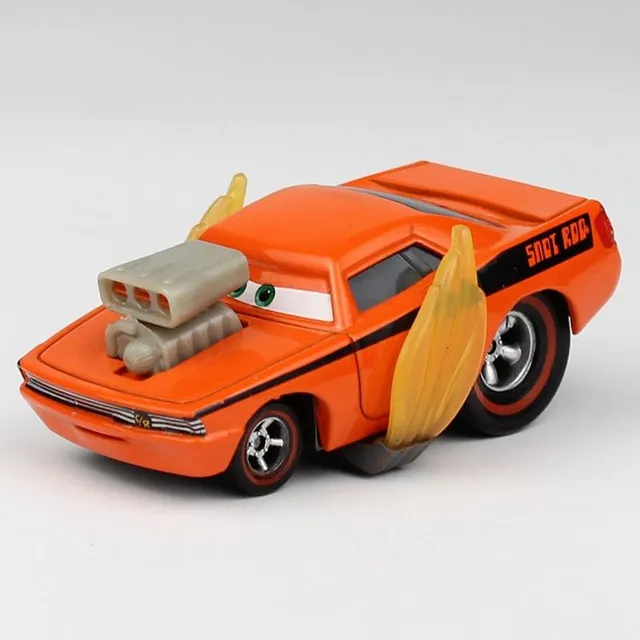 Trendy model cars from the movie Cars - different types Kidd
