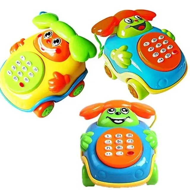 Mașinuță Telefon Model cu Inel și Lumină