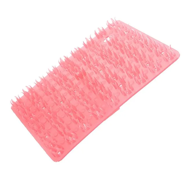 Silicone cleaning sponge for vegetables and fruit