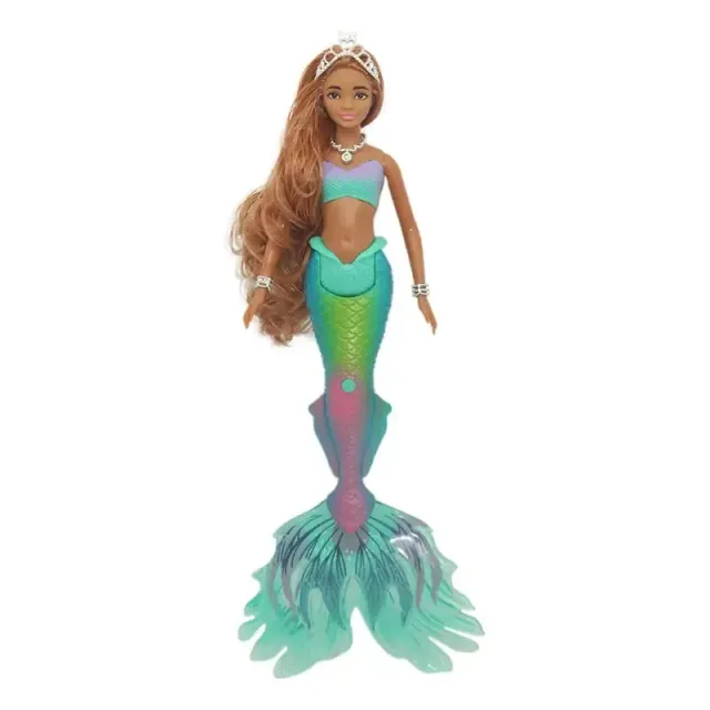 Singing and glowing doll for girls in the make mermaid