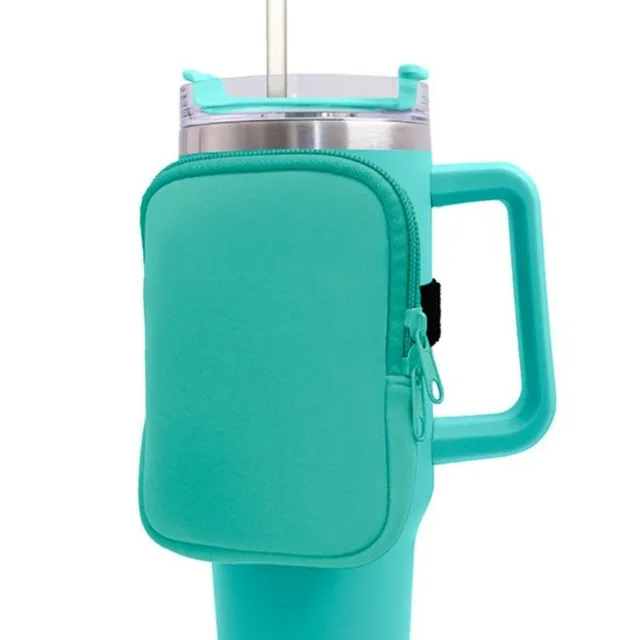 Trends modern single color pocket for small items for thermo bottle