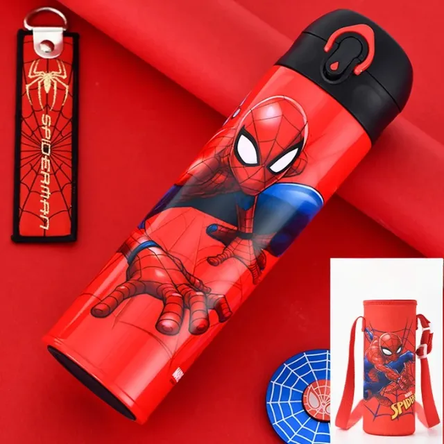 Detský čaj termosky s motívmi populárnej superhrdinu Spider-man