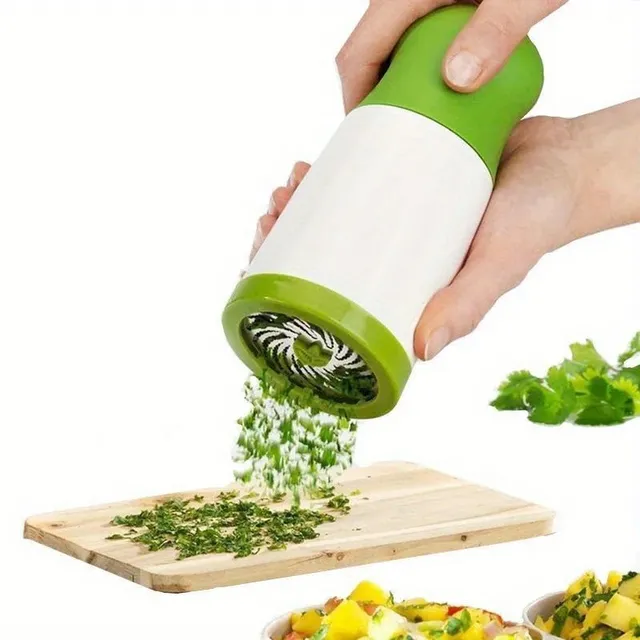 Practical herb grinder - stainless steel for quick and easy grinding of herbs