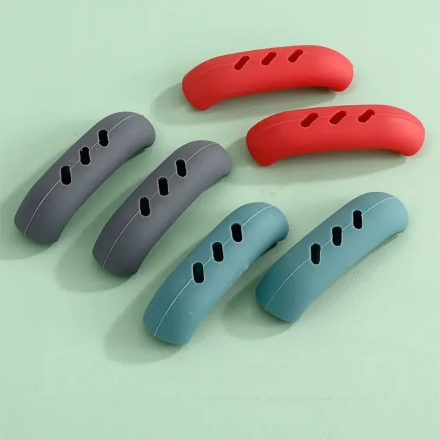 2 pieces silicone caps on pot holders - more colors