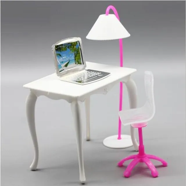 Working table for Barbie with accessories