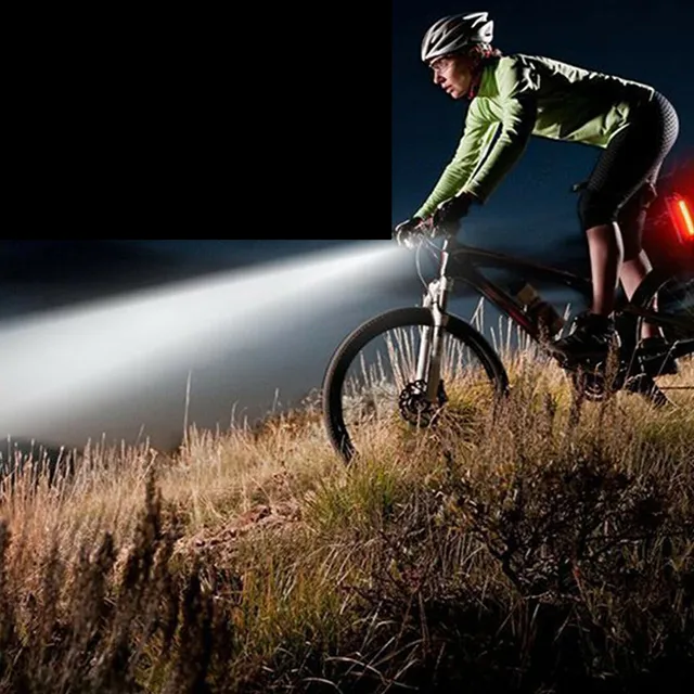 Zestaw oświetlenia rowerowego LED