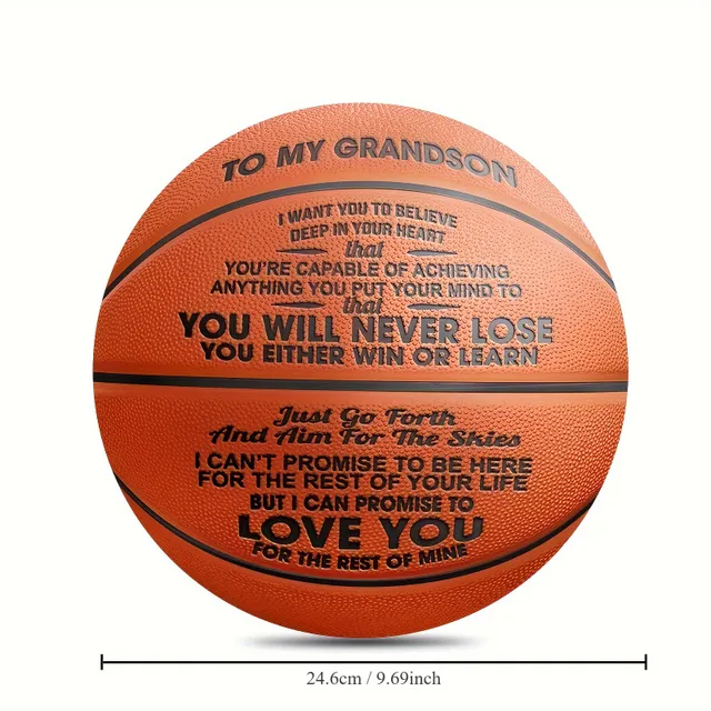 Koszykówka dla wnuka - Zagubić się w radości gry, nigdy