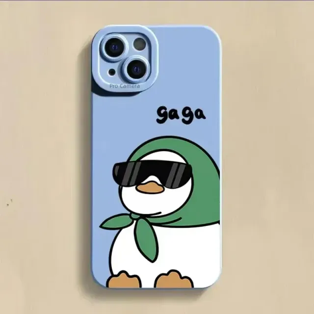 Ochranný obal na iPhone Huahua Duck s matným designem