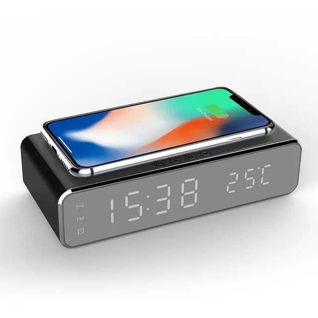 Alarm with wireless ALARM charging