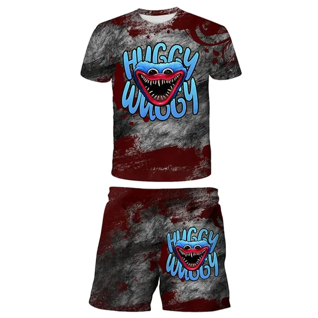 Boys summer set with the popular character Huggy Wuggy