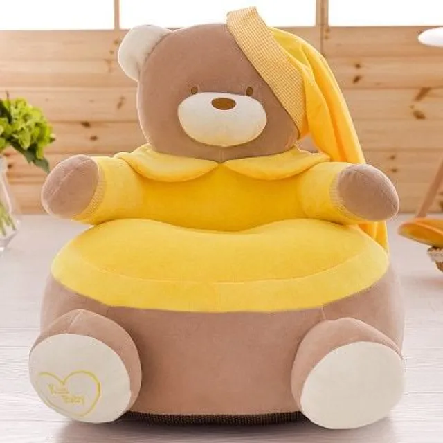 Scaun relaxant pentru copii în formă de urs