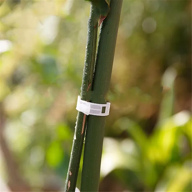 Garden clips for plant attachment