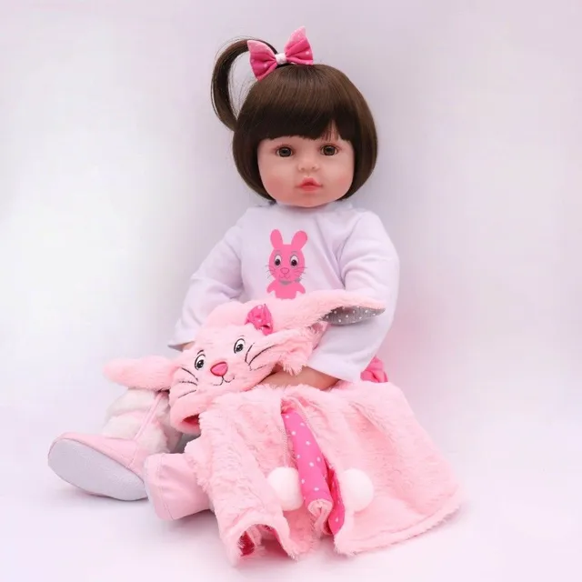 Realistic silicone doll