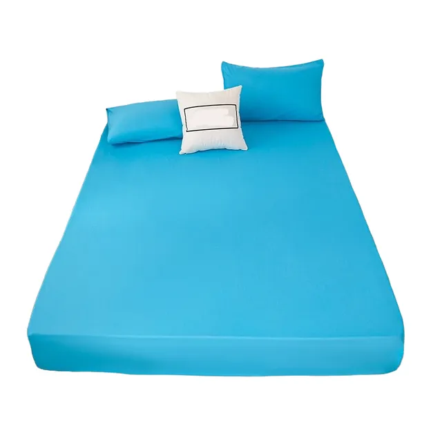 Unicolor posteľný list 0 x 00 cm béžový Phoenix modra