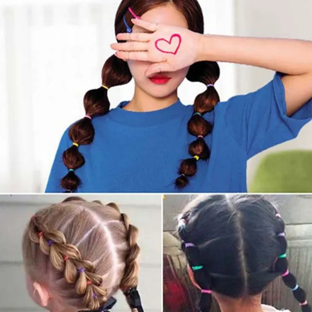 1000 pc hair clip for girls