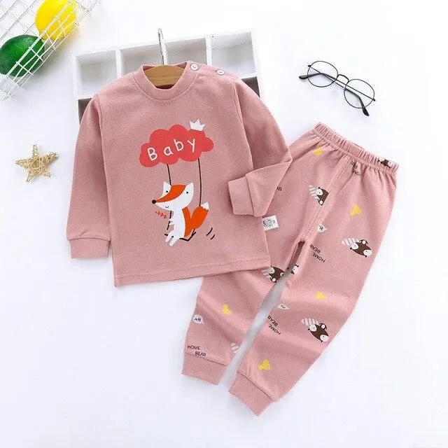 Children's pyjama set in cotton